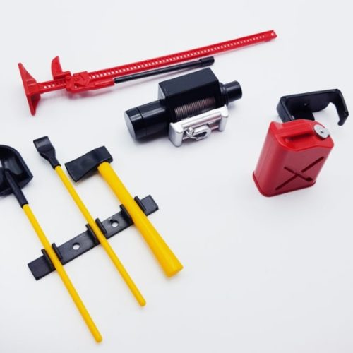 KIT PARA CRAWLER OFF  ROAD ACCESORIOS RC  7 PIEZAS