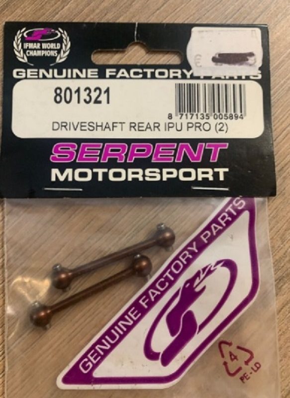 Serpent # 801321 - Driveshaft Front Ipu Pro