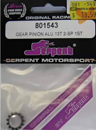 Serpent # 801543 - Gear Pinion