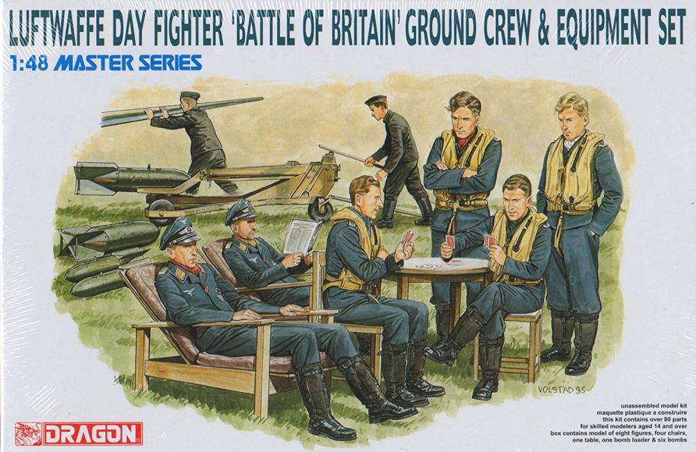Luftwaffe Day Fighter 'Battle of Britain' Ground Crew & Equipment Set