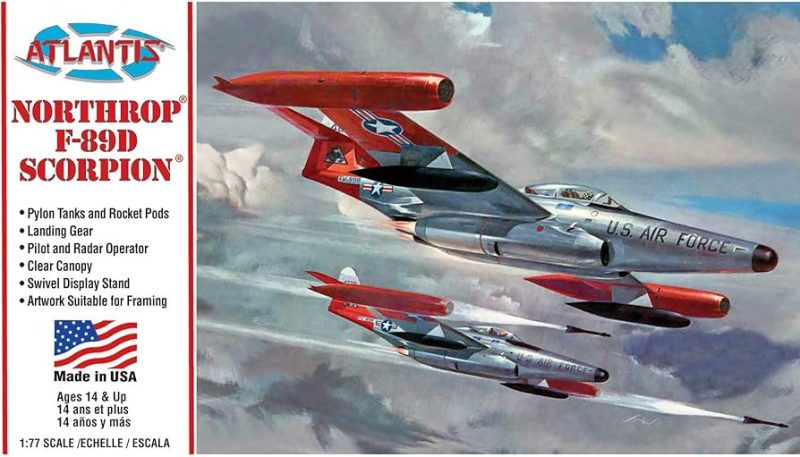 NORTHROP F-89D SCORPION PARA ARMAR