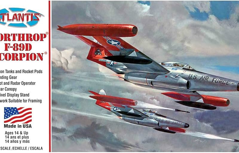 NORTHROP F-89D SCORPION PARA ARMAR