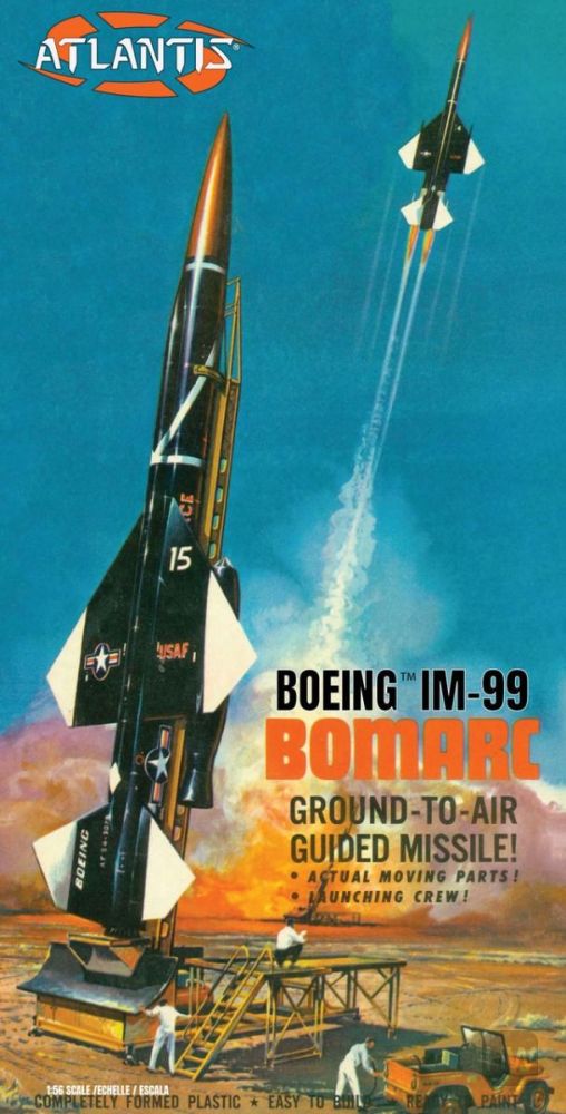 SCALE BOEING BOMARC 1/56 PARA ARMAR
