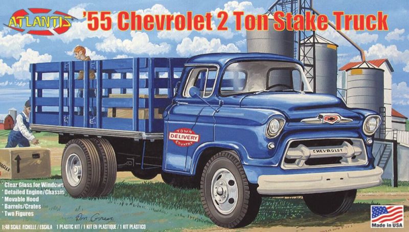 CHEVY STAKE TRUCK 1/48 PARA ARMAR