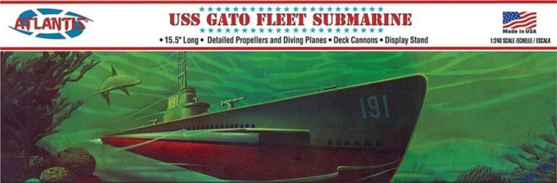 WWII GATO CLASS FLEET PARA ARMAR