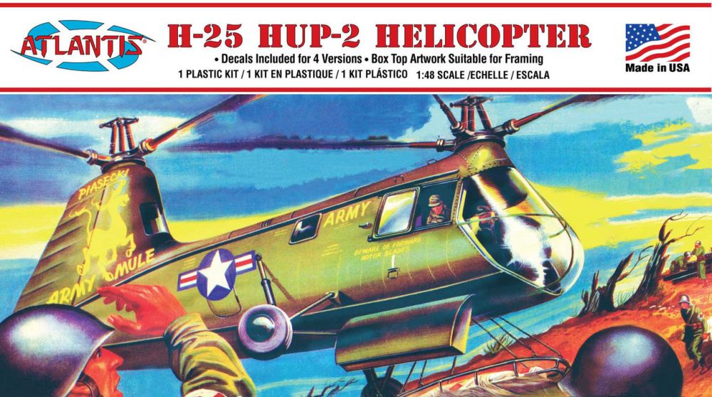 H-25 HUP-2 HELICOPTER PARA ARMAR