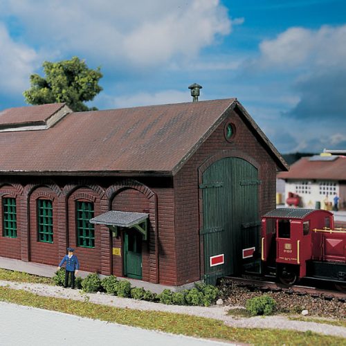 Piko H0 Cobertizo para locomotoras  Gauge  Burgstein