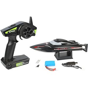 Rage RC Black Marlin MX Radio Control Barco Rojo