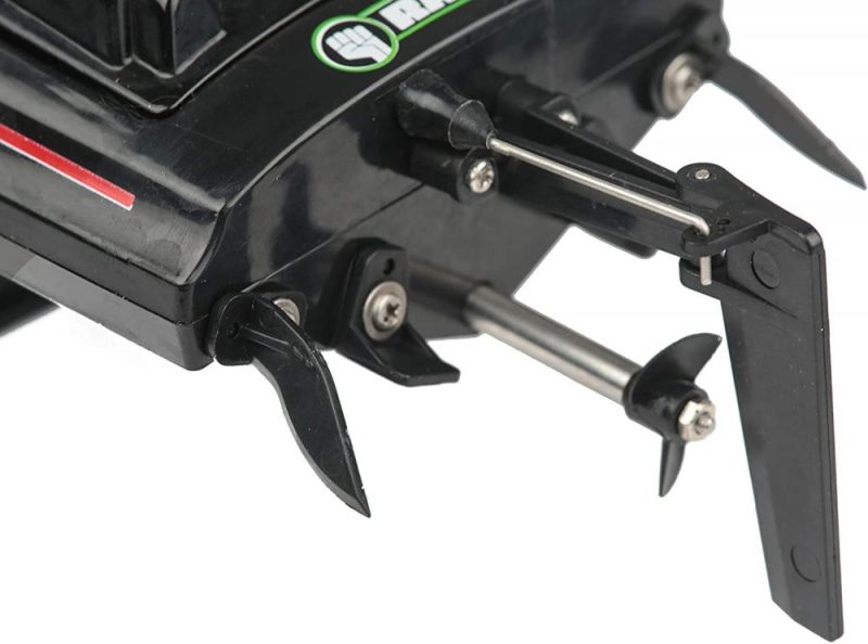 Rage RC Black Marlin MX Radio Control Barco Rojo - Image 2