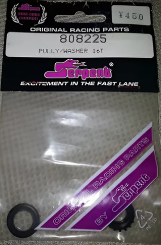 Polea 16t Eje Central Serpent Ref. 808225