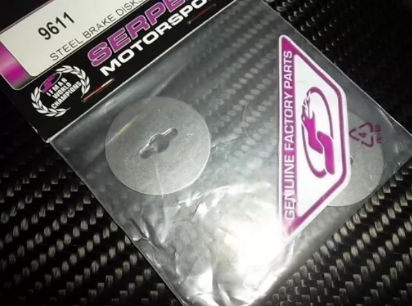 Serpent 9611 Brake Discs Metal (x2)