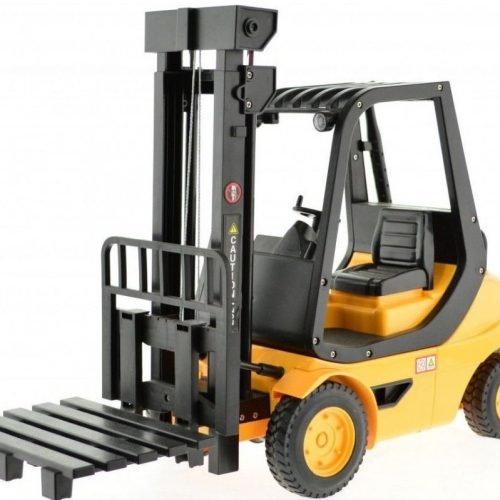 CARRETILLA ELEVADORA CON CONTROL REMOTO R/C 1:8 DOUBLE E HEAVY INDUSTRY .