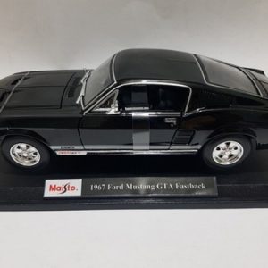 Ford Mustang 1967 Gta Fastback 1:18 Maisto Edicion Especial