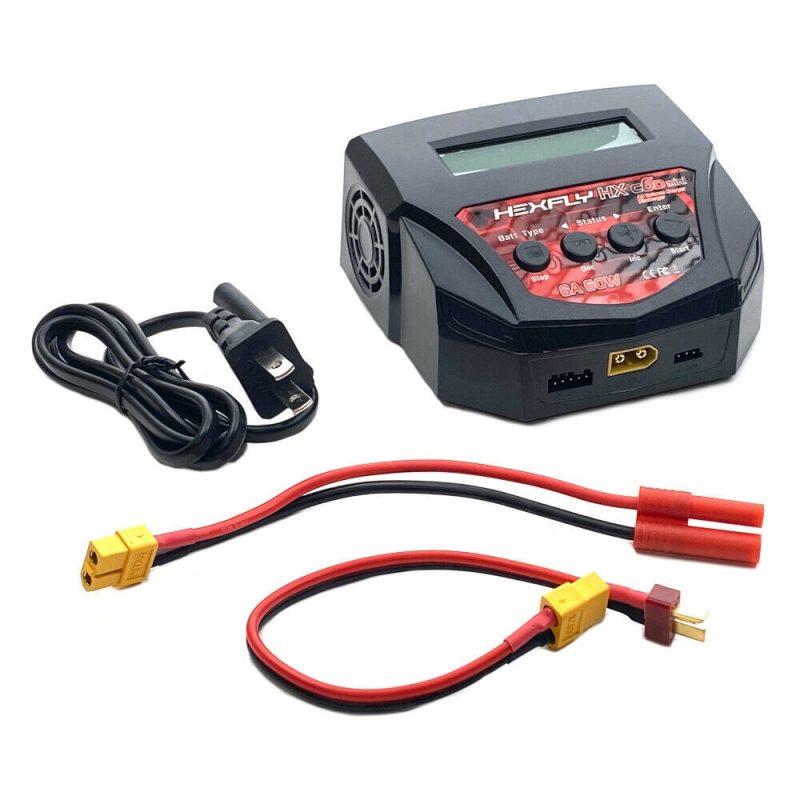 NHX RC Compact Peak Charger – Fast NIMH A/C For 6v-7.2v Receiver Packs (NHX2601)
