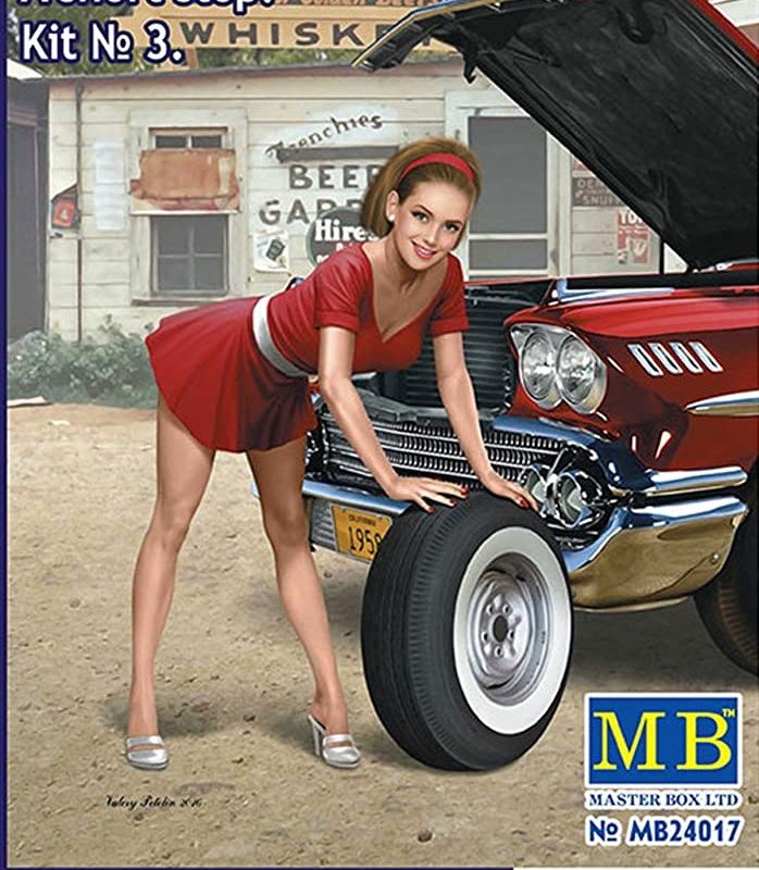 KIT PIN UP SERIES 3 A short stop