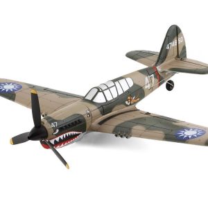 VOLANTEXRC Avión Teledirigido P40 Warhawk – 4 Canales, Giroscopio 6 Ejes, RTF, Ideal Para Principiantes Y Adultos