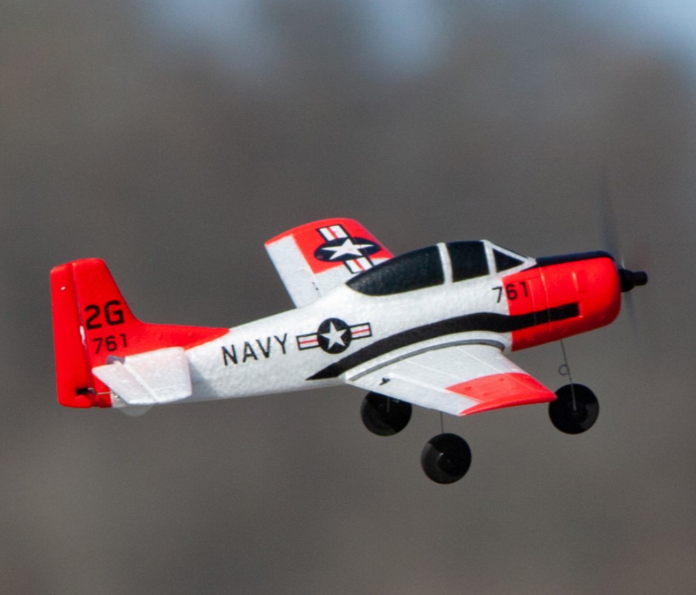 Rage T 28 Trojan Micro RTF Avion electrico con PASS