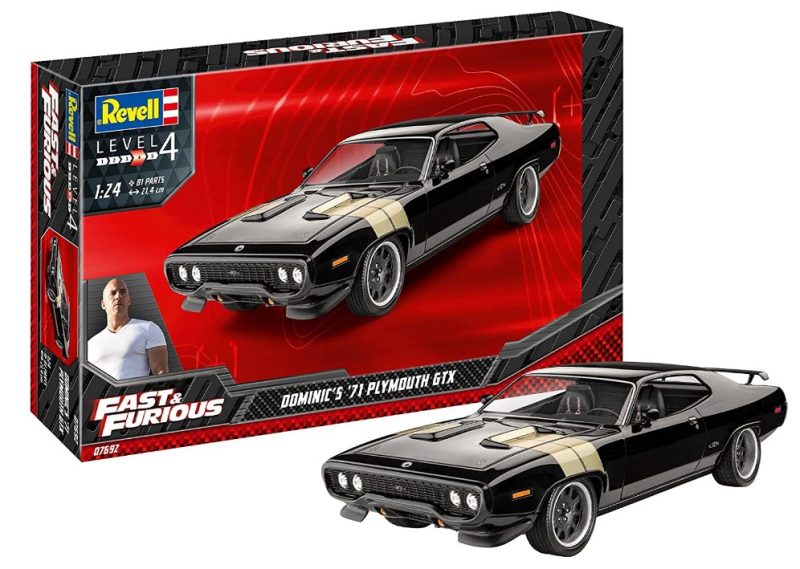 Revell Fast & Furious Dominic 1971 Plymouth GTX