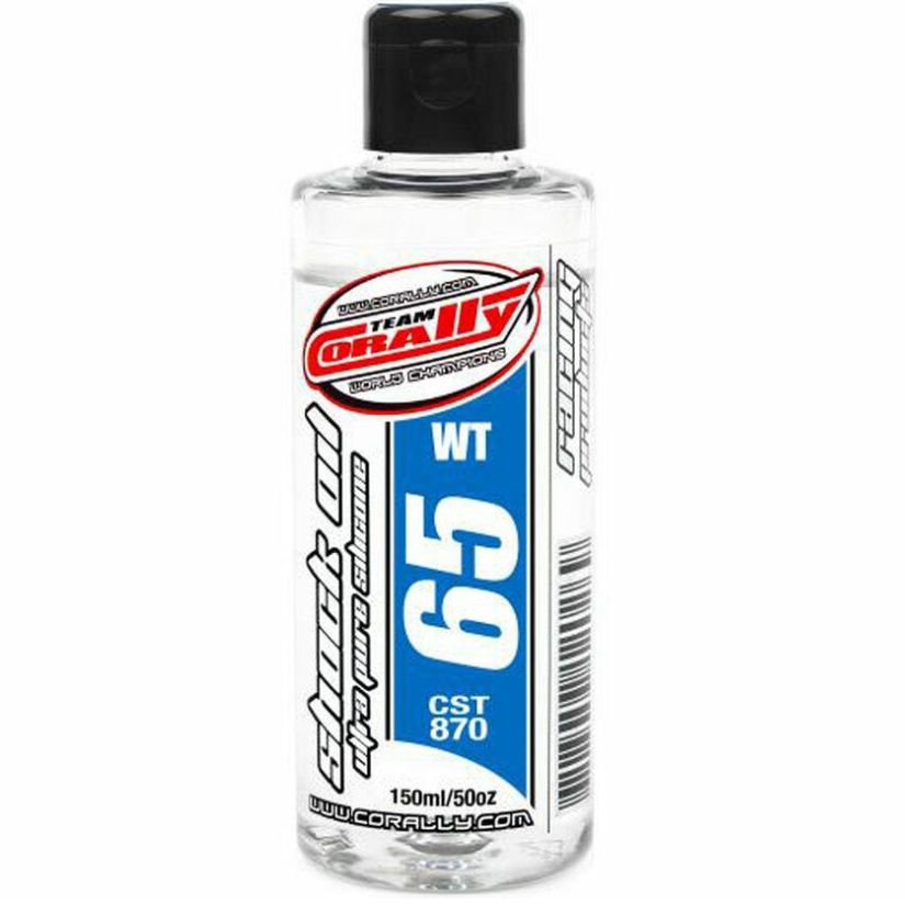 CORALLY SHOCK OIL SILICONA ULTRA PURA 65 WT 150ML - Hobby Models
