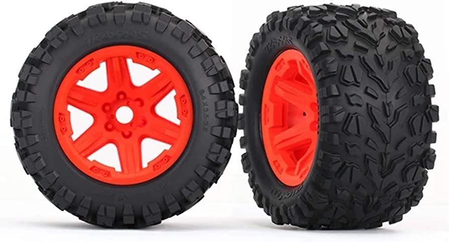 Traxxas Ruedas con neumaticos Talon EXT Naranja
