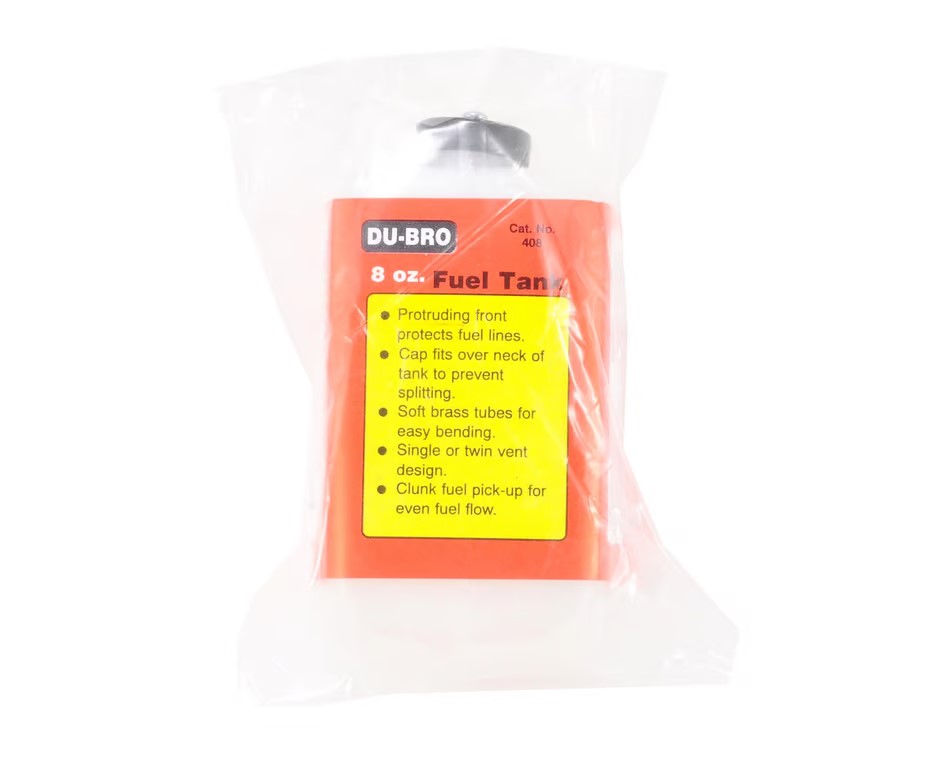 DU BRO Tanque de gasolina para avión de 8 oz