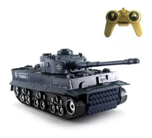 Tanque Militar Tiger Control Remoto War Tank Escala