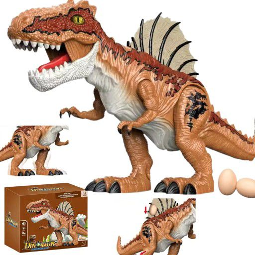 Dinosaurio Interactivo cabeza móvil, rugidos eclosiona huevos