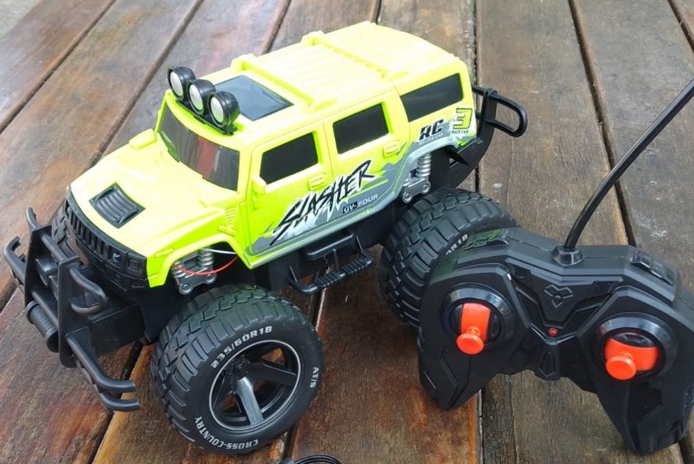 Radio Control Scala 1:14 Slasher 2Colores Verde y Roja