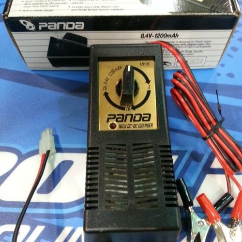 Panda 12v DC 15min 8 4V 1 2Ah NiCD Bat cargador con enchufe TAMIYA