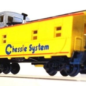 Model Power Scala N   Offset Cupola Caboose Chessie Sys C&O